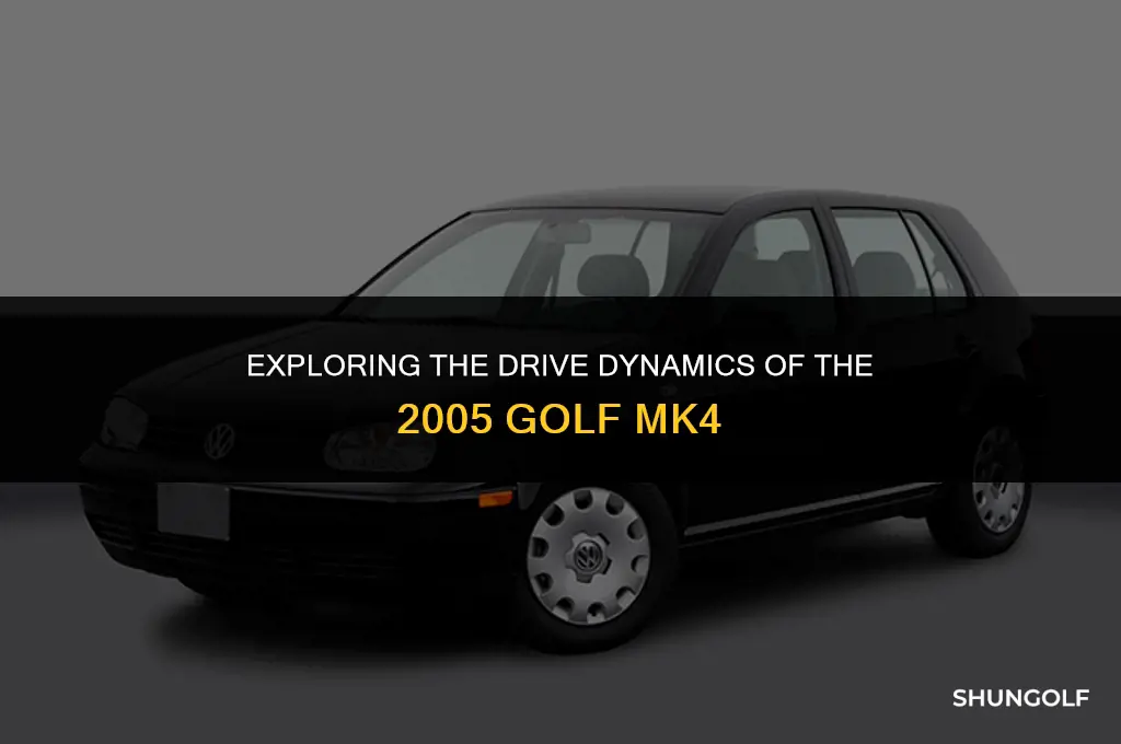 is the 2005 golf mk4 a 2 wheel drive