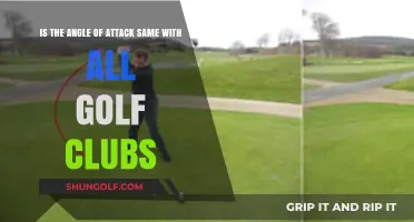 Golf Club Angle of Attack: Consistent Across All Clubs?