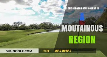 Audubon Golf Course: Mountainous Terrain or Flat Greens?