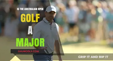 Is the Australian Open Golf a Major Championship?