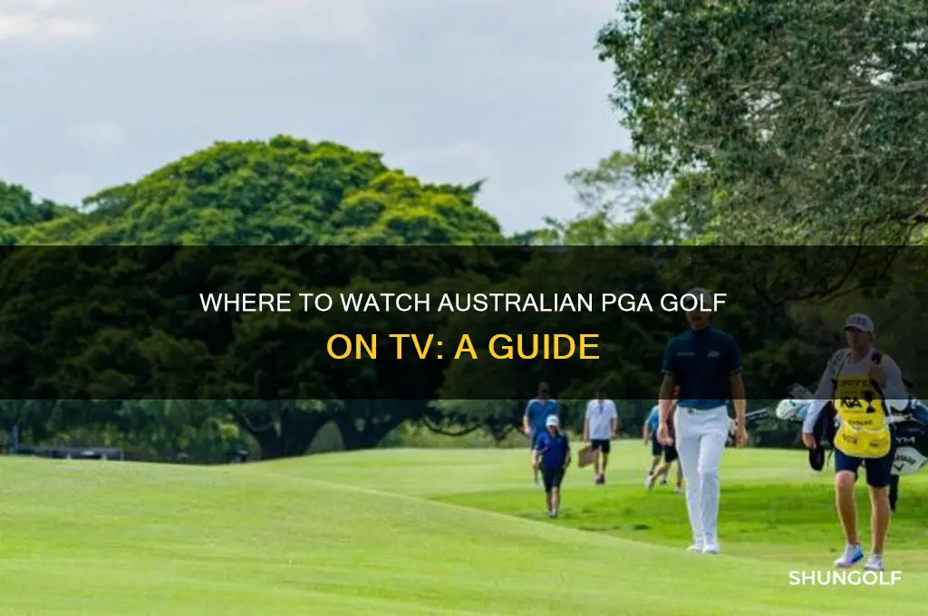 is the australian pga golf on tv