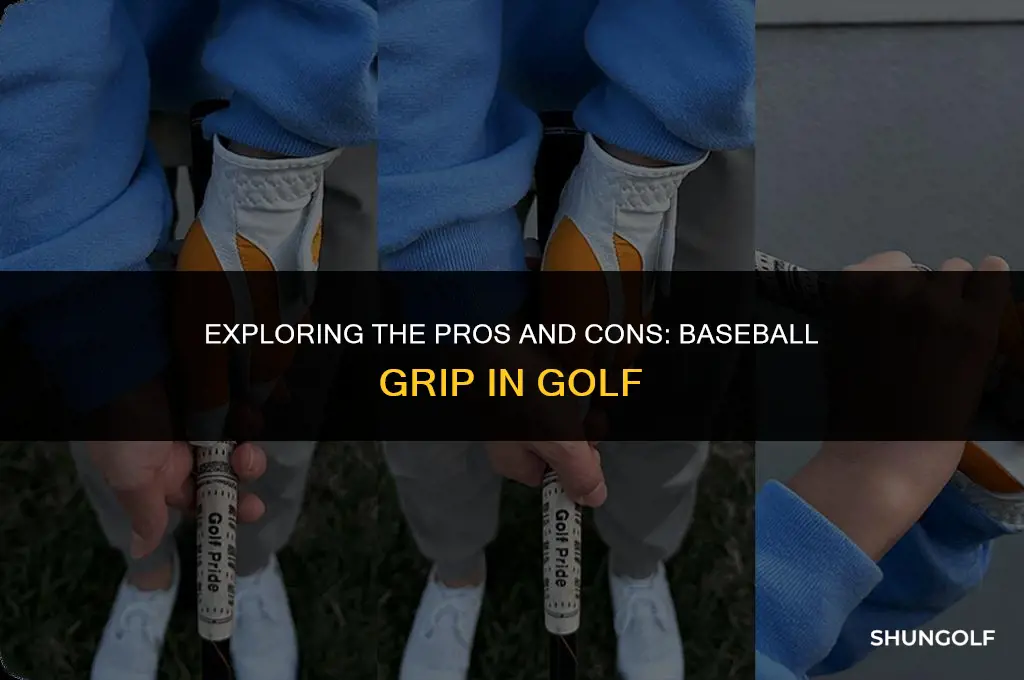 is the baseball grip good for golf