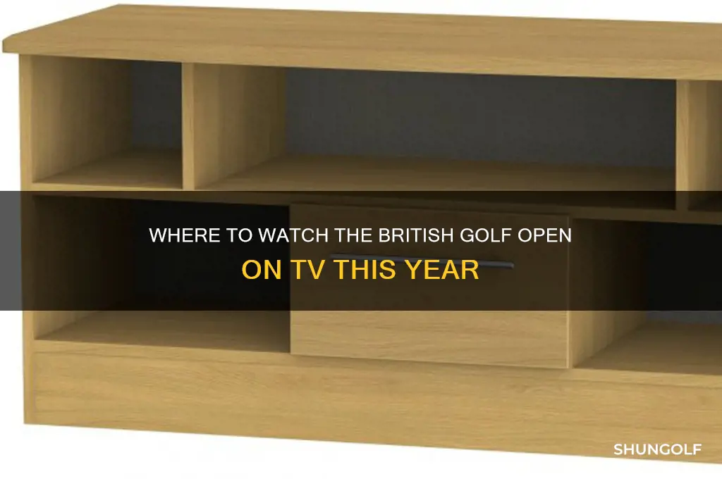 is the british golf open on tv