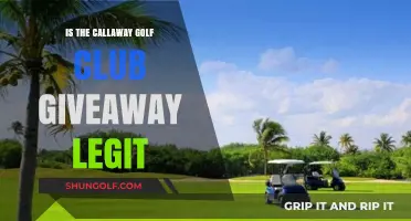 Is the Callaway Golf Club Giveaway Legit? Uncovering the Truth