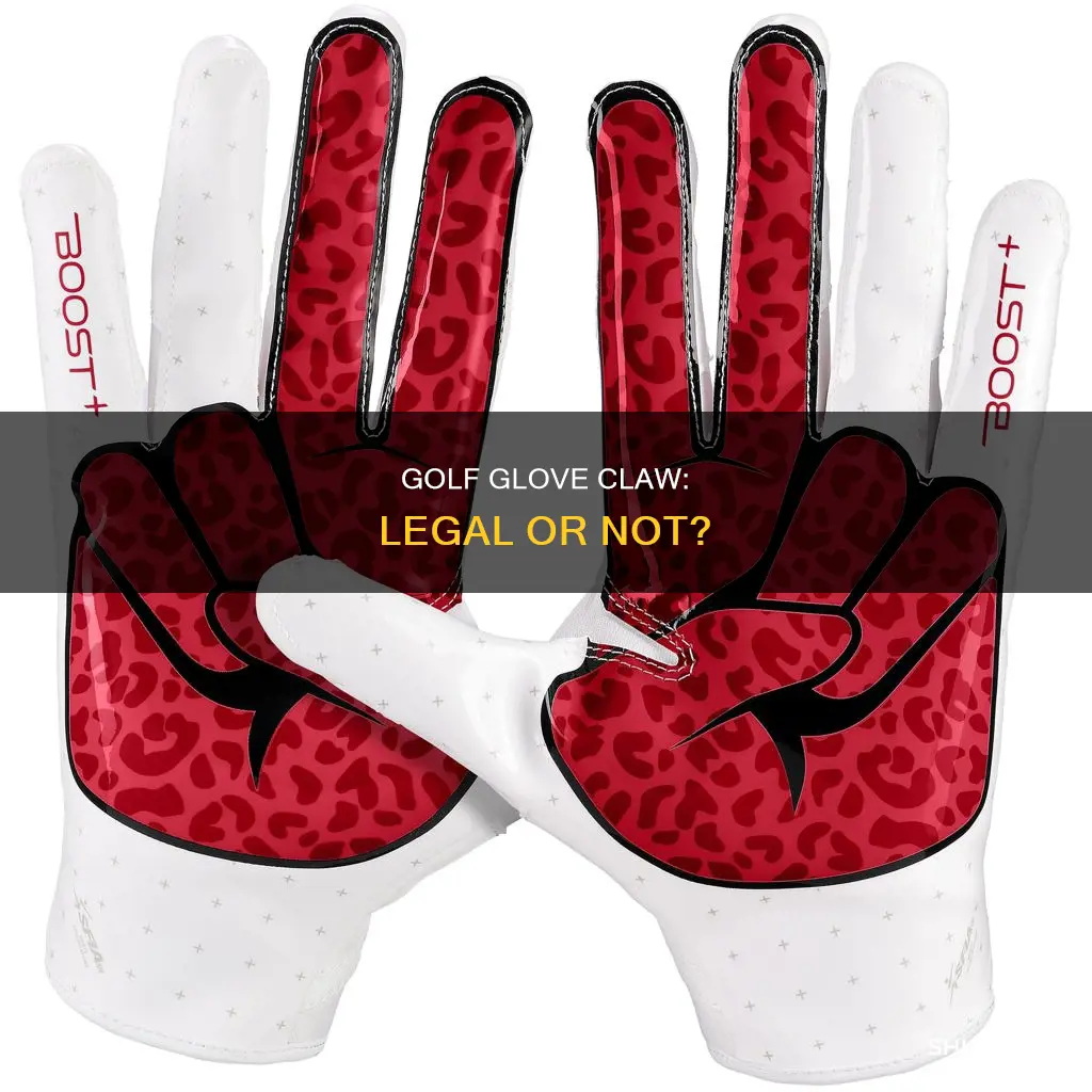 is the claw golf glove legal