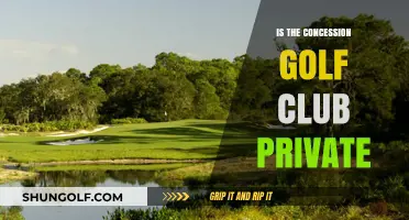 Is Concession Golf Club Private? Exploring Membership and Access Details
