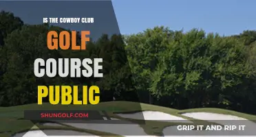 Is Cowboy Club Golf Course Public? Exploring Access and Membership Details