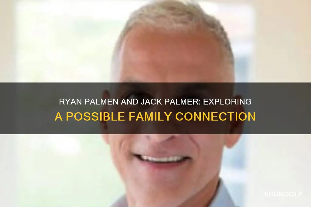 is the current golfer ryan palmen related to jack palmer