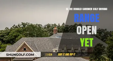 Is Donald Gardner Golf Driving Range Open for Business?