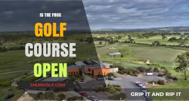 Is the Frog Golf Course Open? Check Current Status & Updates