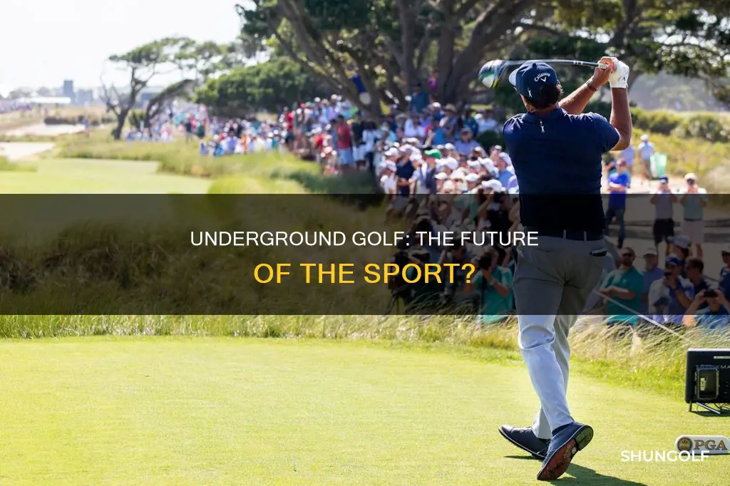 is the future of golf underground