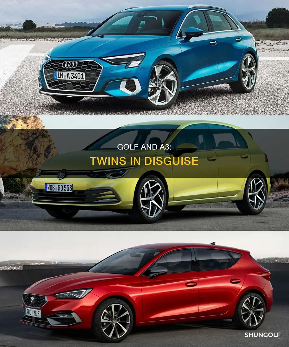 is the golf and a3 twins