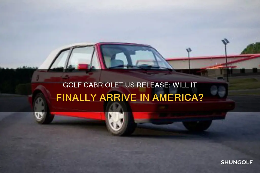 is the golf cabriolet coming to america