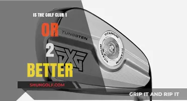 Golf Club 1 vs. 2: Which One Elevates Your Game?