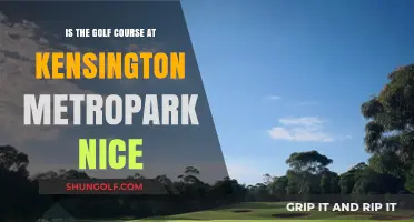 Kensington Metropark Golf Course: A Scenic and Enjoyable Experience?