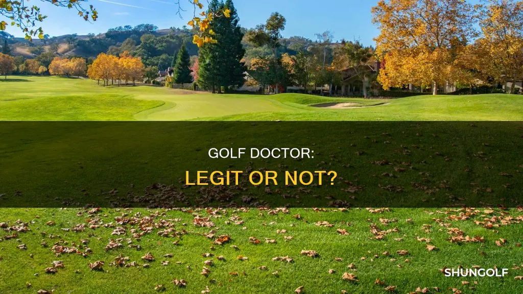 is the golf doctor legit