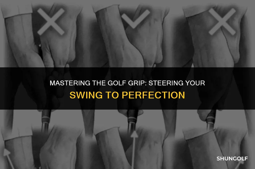 is the golf grip like gripping a tilted steering wheel