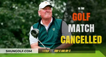 Rain Check: Golf Match Cancellation
