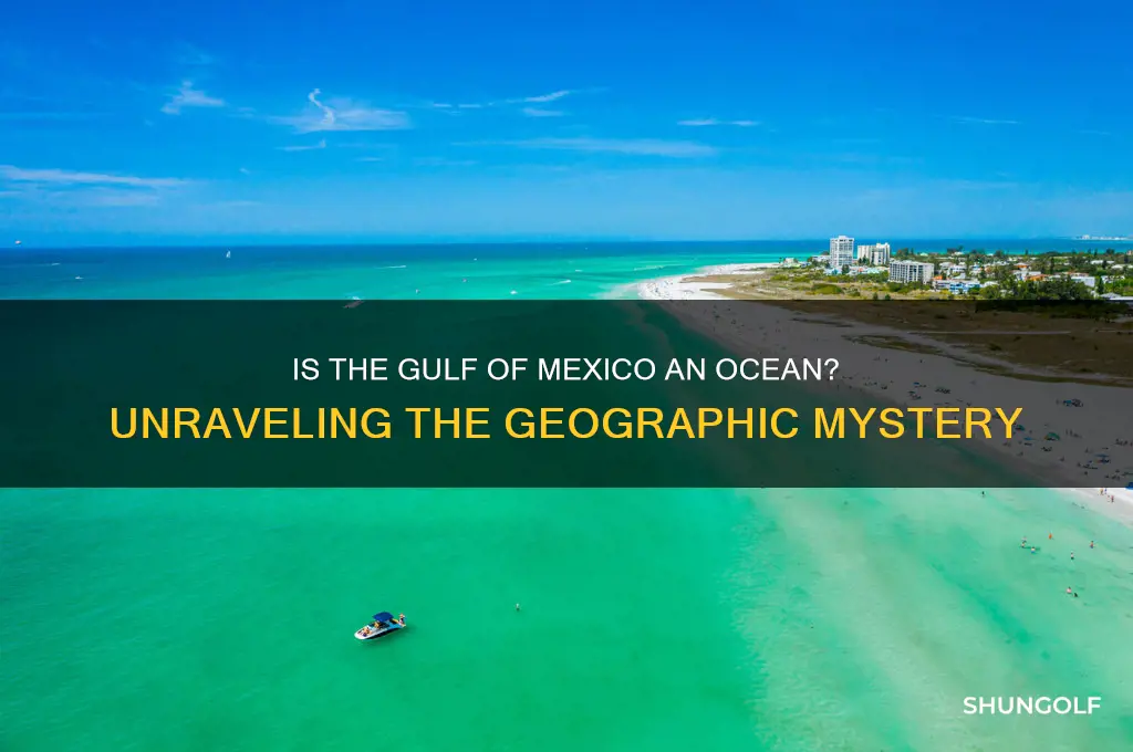 is the golf of mexico an ocean