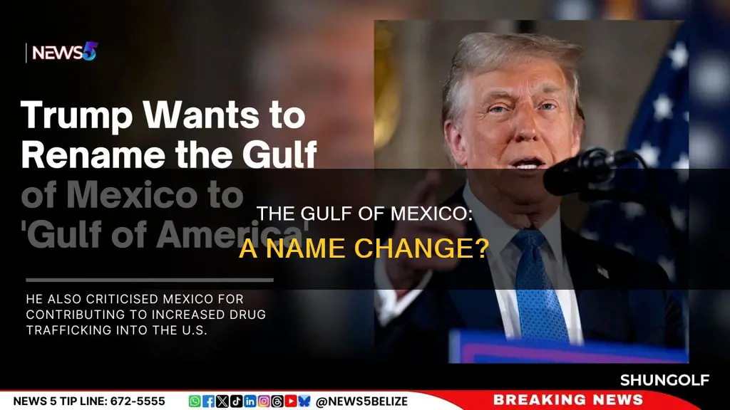 is the golf of mexico renamed