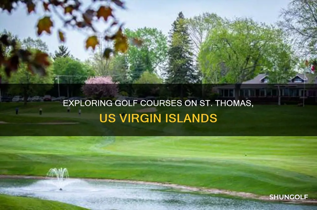 is the golf on st thomas virgin islands