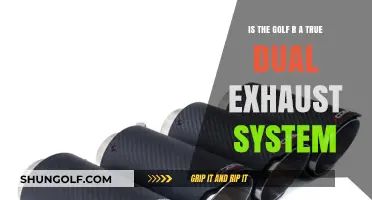 Golf R Exhaust System: True Dual or Marketing Myth?