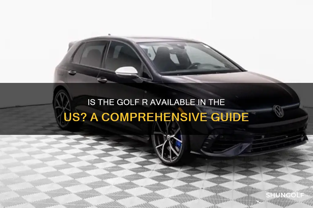 is the golf r available in the us