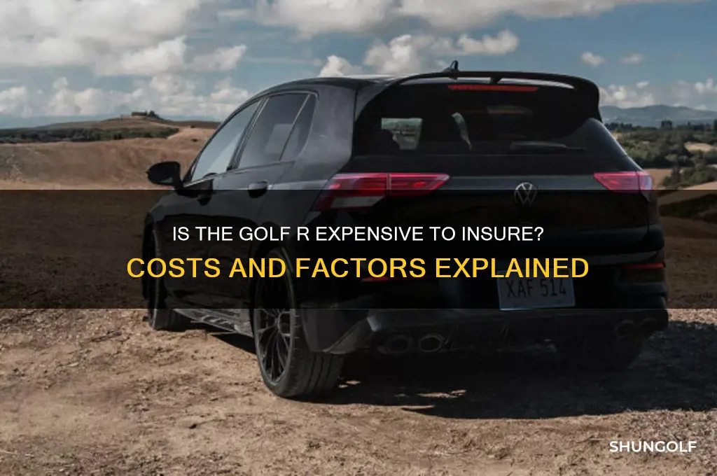 is the golf r expensive to insure