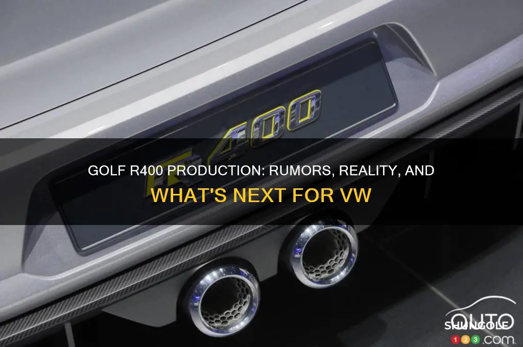 is the golf r400 going into production