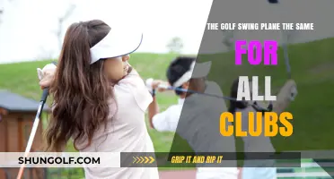 Golf Swing Plane: Does It Vary Across Different Clubs?