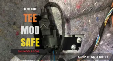 Golf Tee Mod: Safe Swing, Safe Game