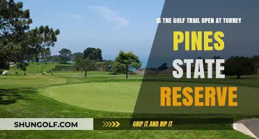 Is Torrey Pines State Reserve's Golf Trail Open for Play?