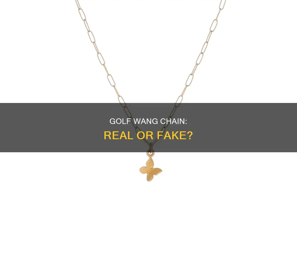 is the golf wang chain real