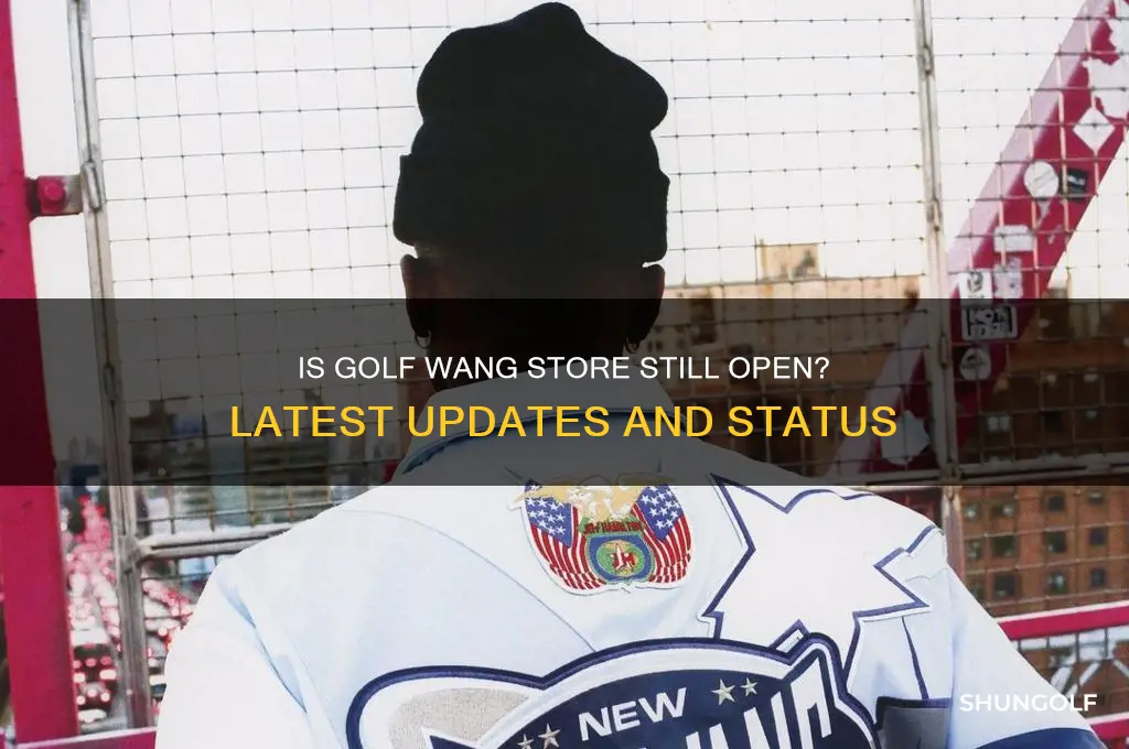 is the golf wang store still open