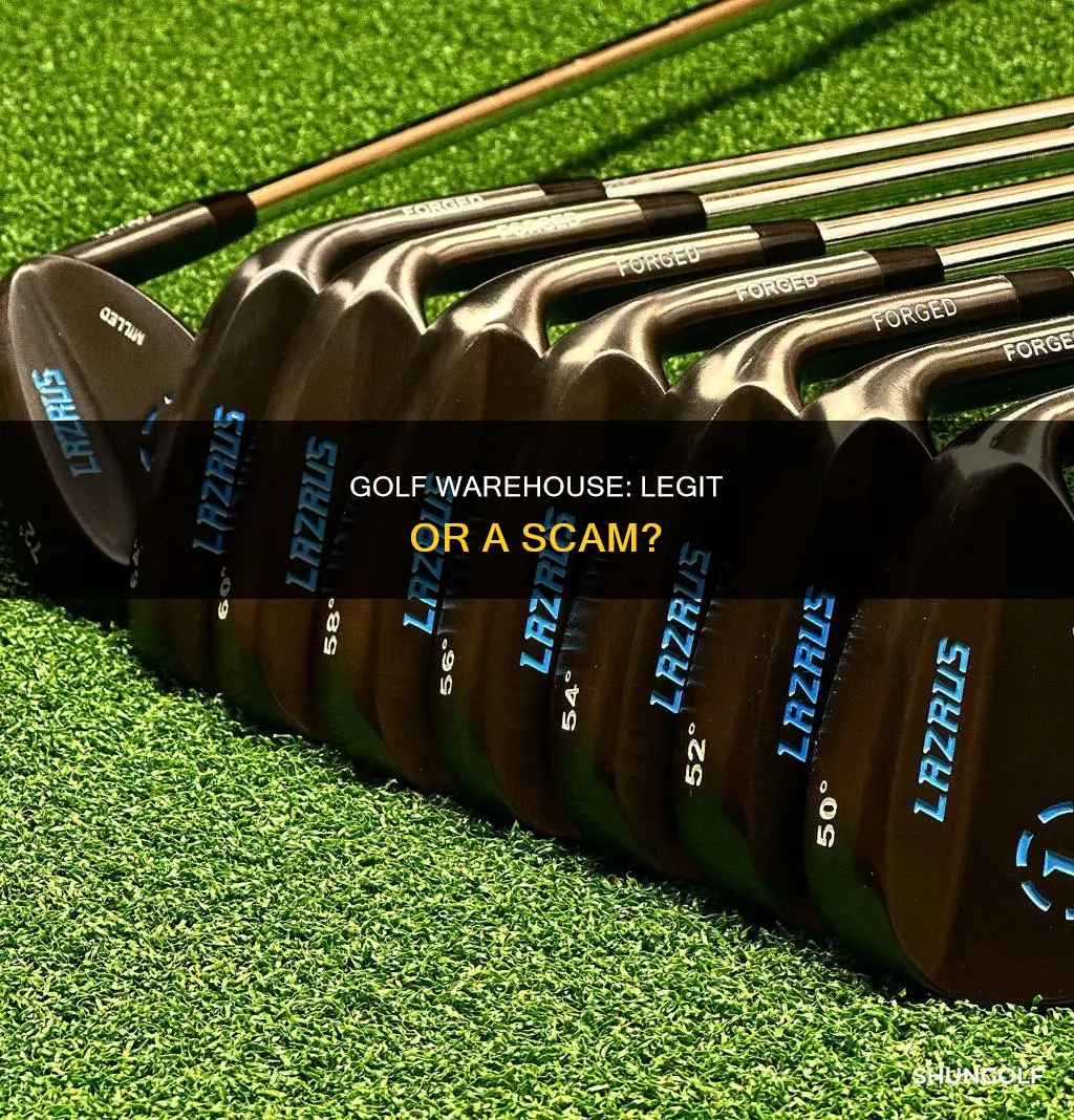 is the golf warehouse legit
