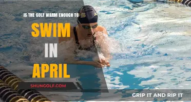 April Golf Course Waters: Are They Warm Enough for Swimming?