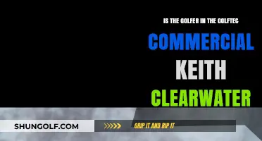 Is the Golfer in the GolfTec Commercial Keith Clearwater?