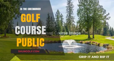Is The Greenbrier Golf Course Public? Exploring Access and Membership