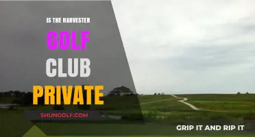 Is The Harvester Golf Club Private? Exploring Membership Details