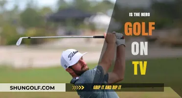 Hero Golf: TV Coverage and More