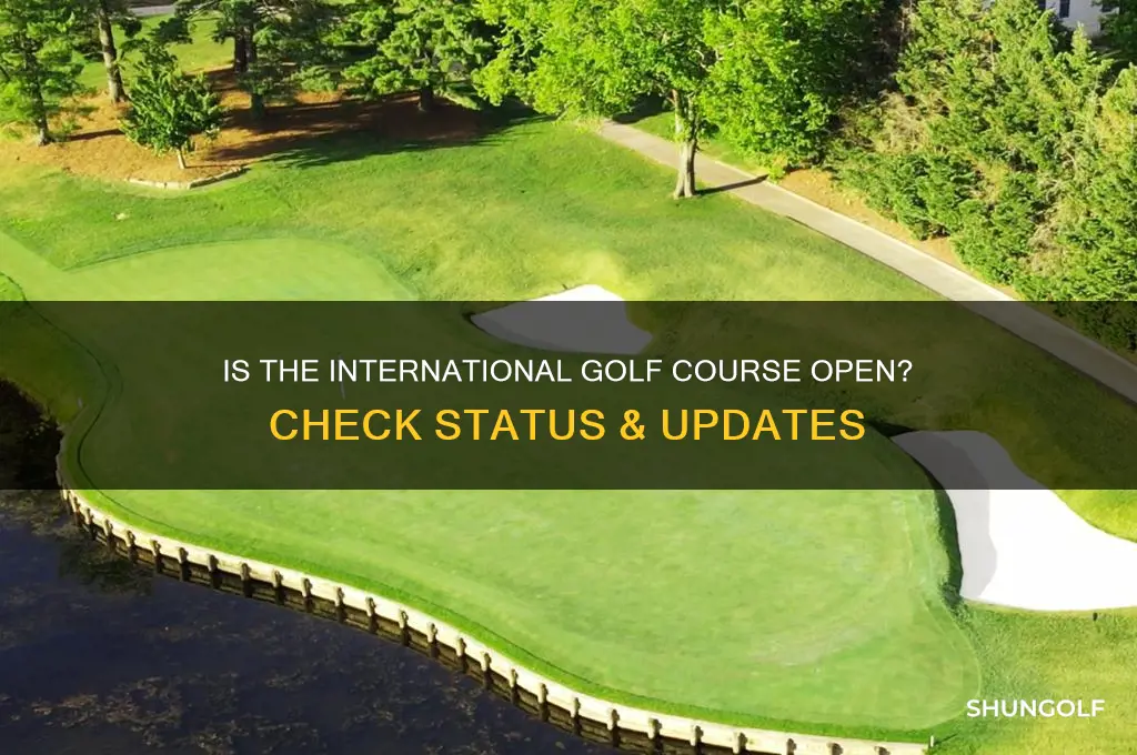 is the international golf course open