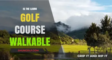 Exploring Lauro Golf Course: Is It Walkable for Golfers?
