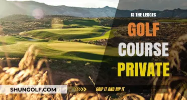 Is The Ledges Golf Course Private? Exploring Membership & Access Details