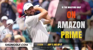 Is Masters Golf on Amazon Prime? Streaming Options Explained