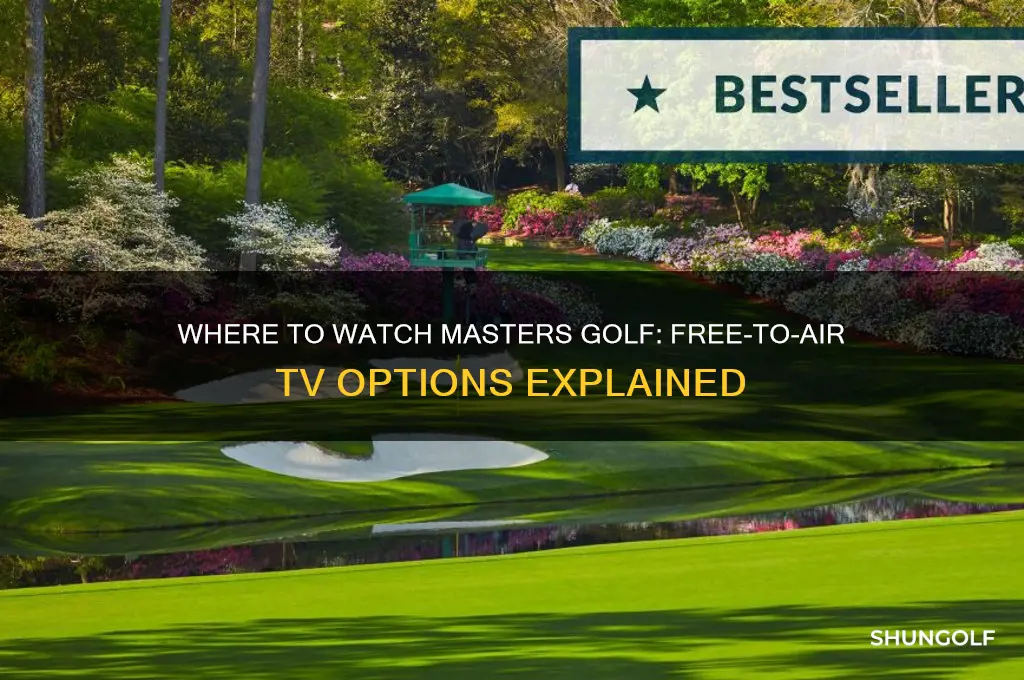 is the masters golf on free to air tv