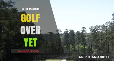 Masters Golf: When Will It End?