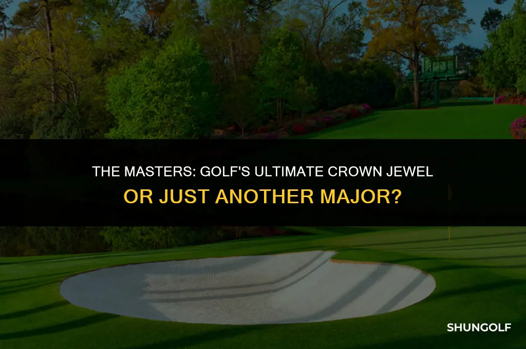 is the masters the biggest golf tournament