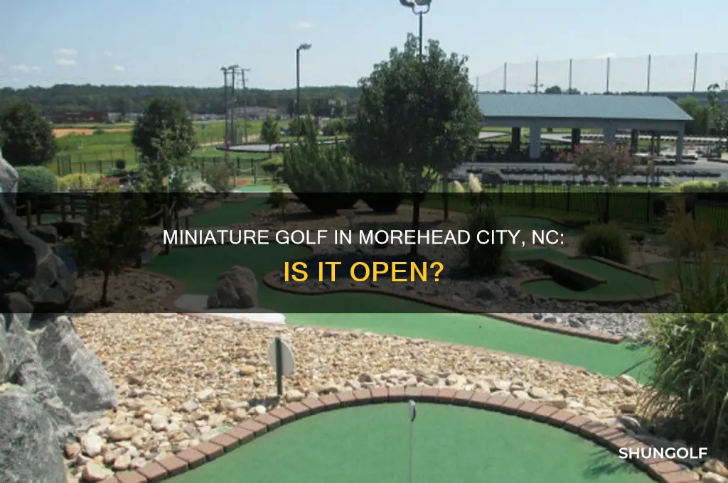 is the miniature golf open in morehead city nc