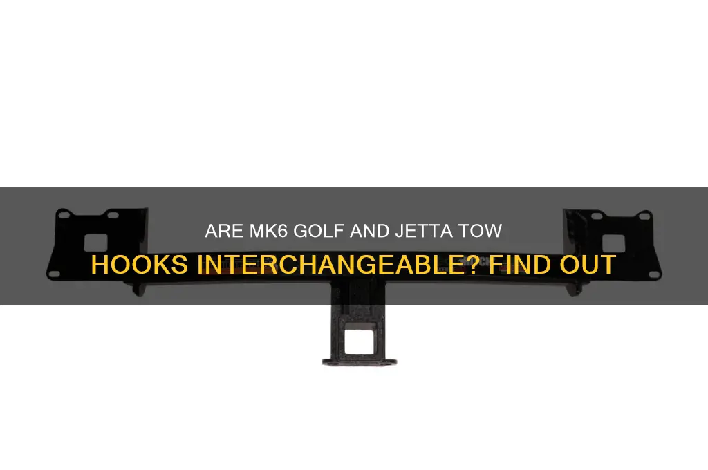 is the mk6 golf and jetta tow hook the same