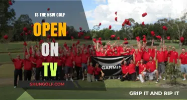 Is the NSW Golf Open on TV? Here's What You Need to Know